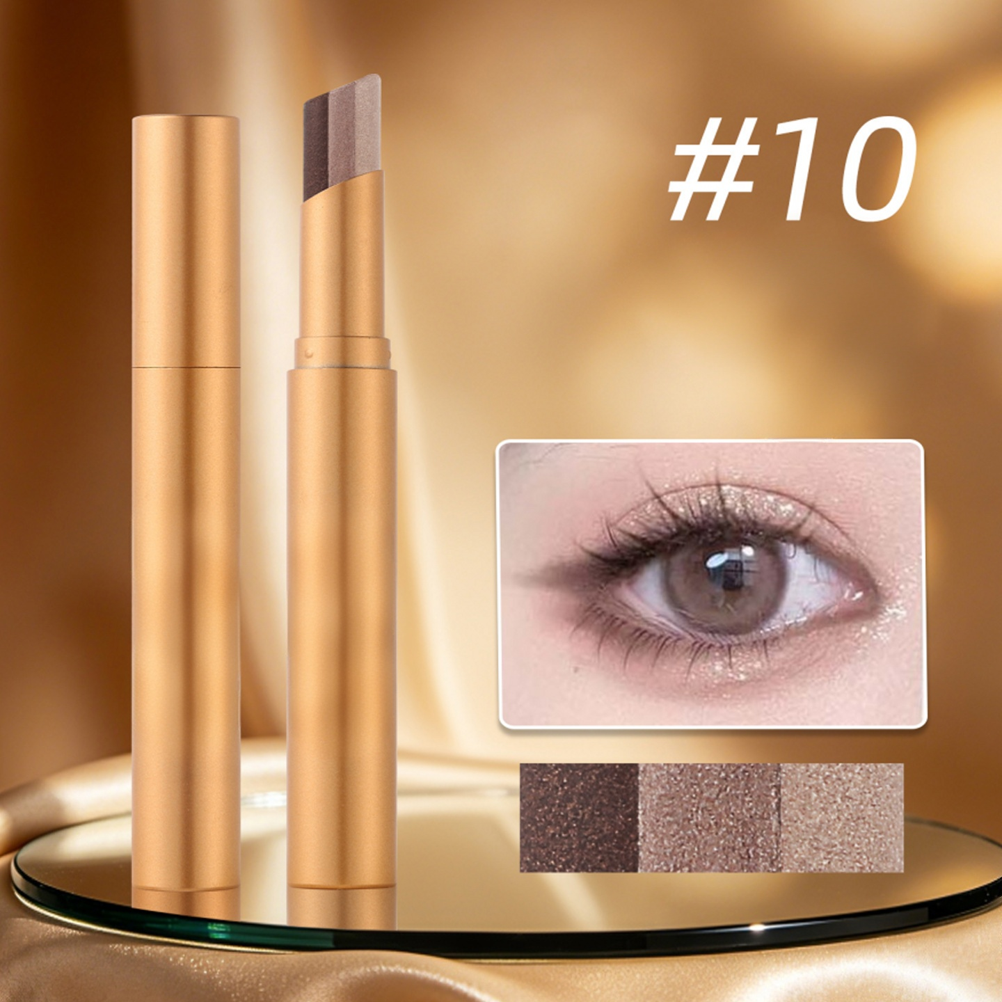 ✨3 Shade Cream Eyeshadow Stick | Smidig och lätt att blanda u