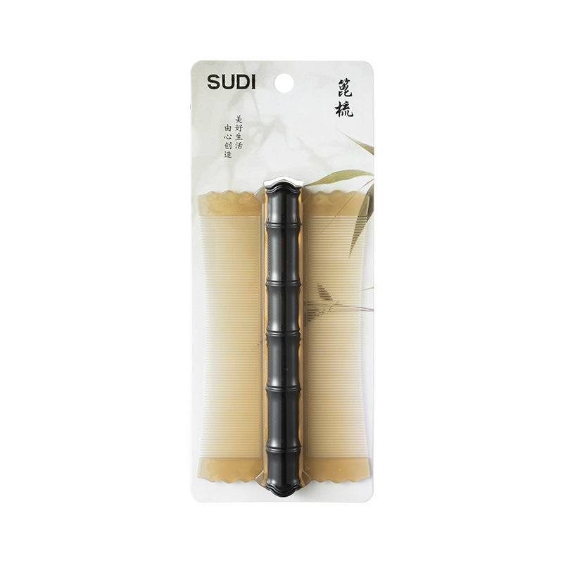 đ Bamboo Styling â dubbelsidig kam med tĂ€ta tĂ€nder | Tar bort löss och mjĂ€ll | Ergonomiskt grepp | Passar alla hĂ„rtyper | För vuxna, barn och husdjur đż