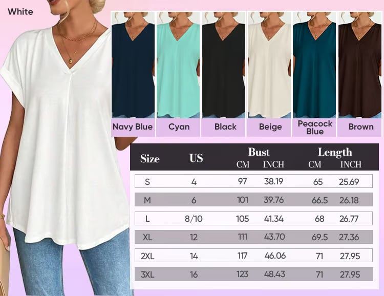⏳SISTA DAGEN – 49 % RABATT!!🔥Kortärmad enfärgad T-shirt i lapptäcksstil
