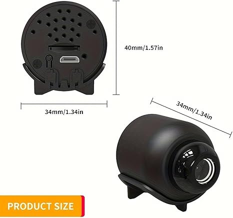 🔥Trådlösa dolda kameror, kompakta inomhus- och utomhuskameror med fjärrövervakningsfunktion.