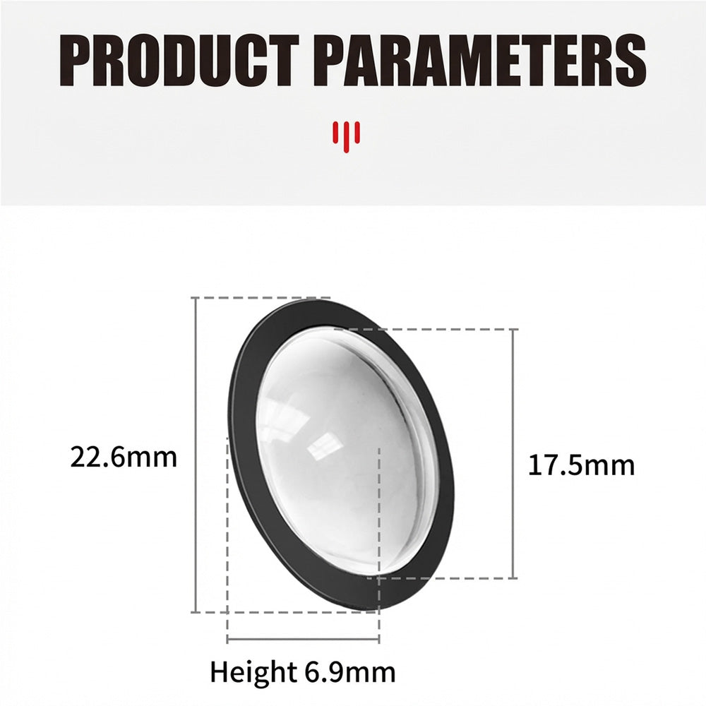 360° heltäckande kameralinsskydd för bi