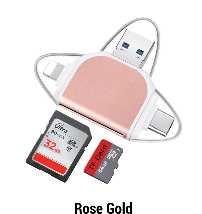 4-i-1 multifunktionell kortlÀsare