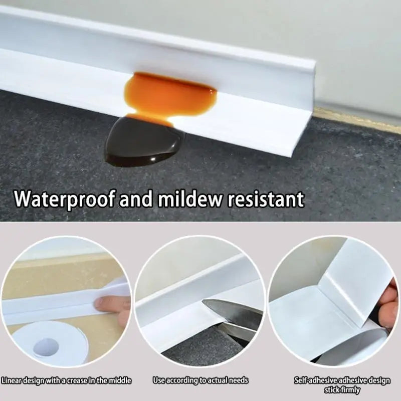 Vattentät tätningstejp 3,2m Självhäftande tätningslis