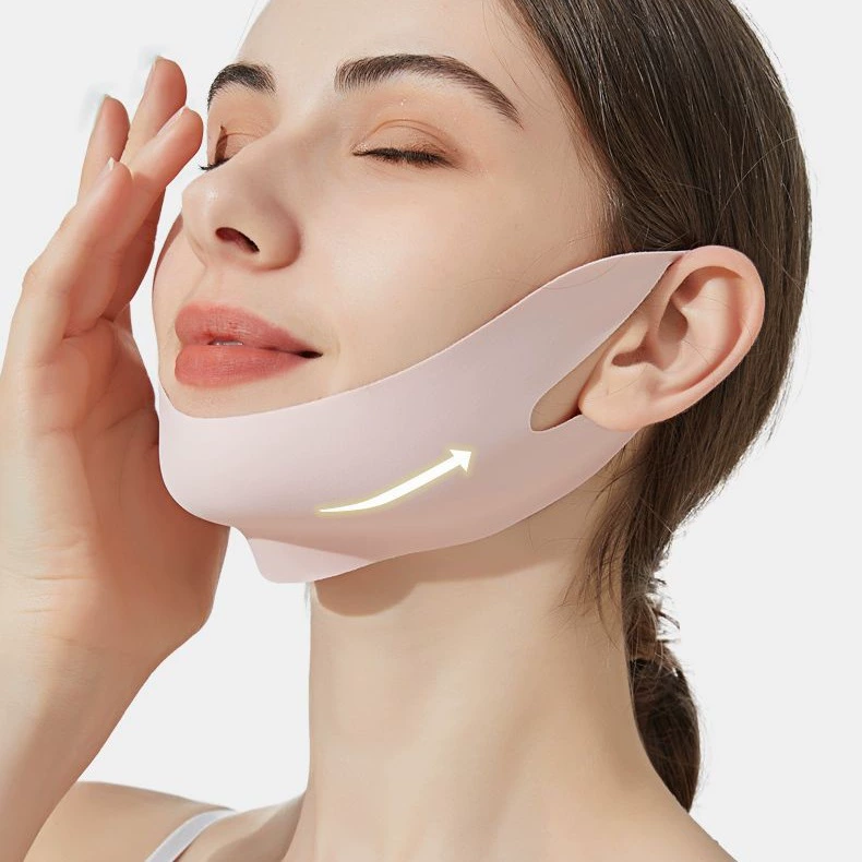 Ansiktsformande mask med öronbygel