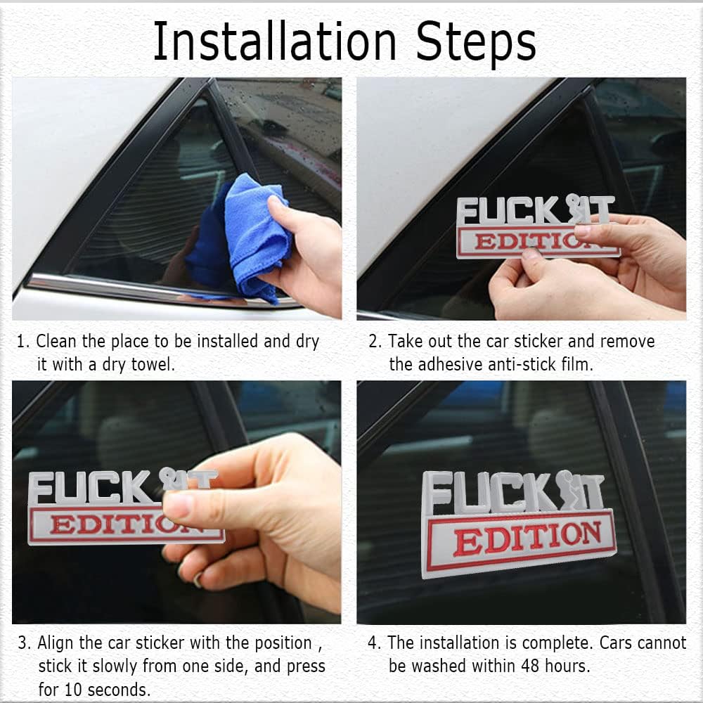 🚗💨 F*CK IT Edition-emble