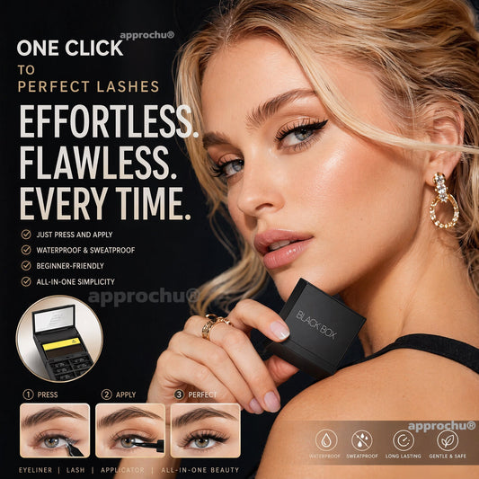 🥳2026 års bästsäljare🥳💞 Över 50 000 sålda exemplar! 💄✨ 50 % rabatt! 3-i-1-set med eyeliner och mascara för undre fransarna – skapa perfekt eyeliner och fransmakeup på bara några sekunder. Vattenfast och kladdar inte. Du behöver inte ha en stadig hand! 👁️