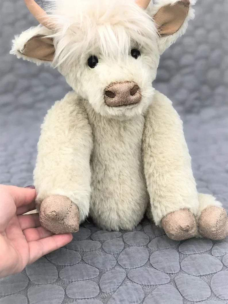 🐏Skotsk handgjord Highland cattl