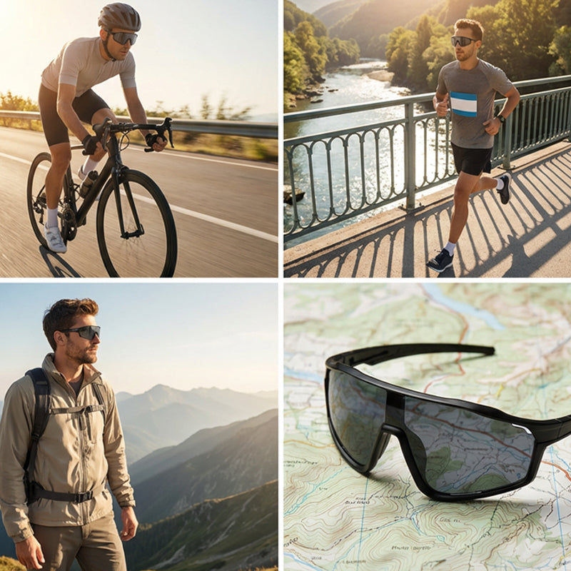 🌟Nyhet 2026: Upp till 50 % rabatt!🌟 Fotokromatiska sportglasögon för utomhusbruk