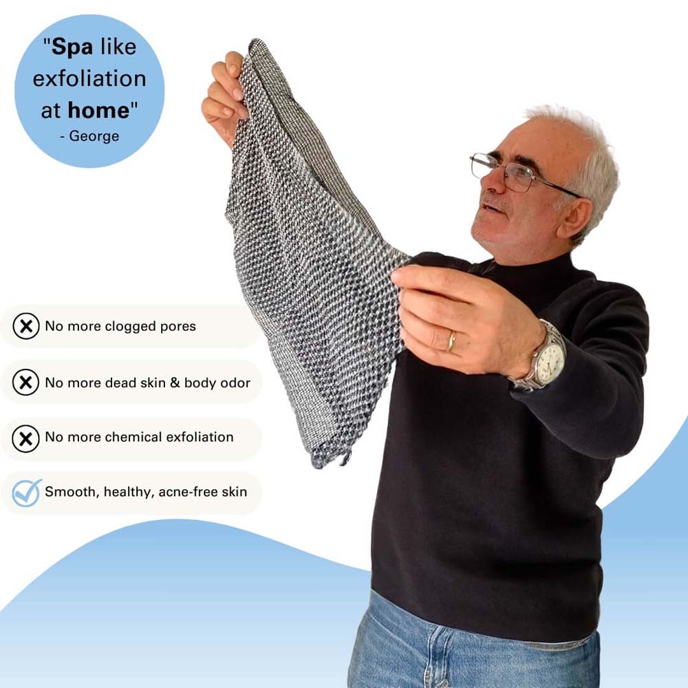 Exfoliating Antibacterial Shower Towel