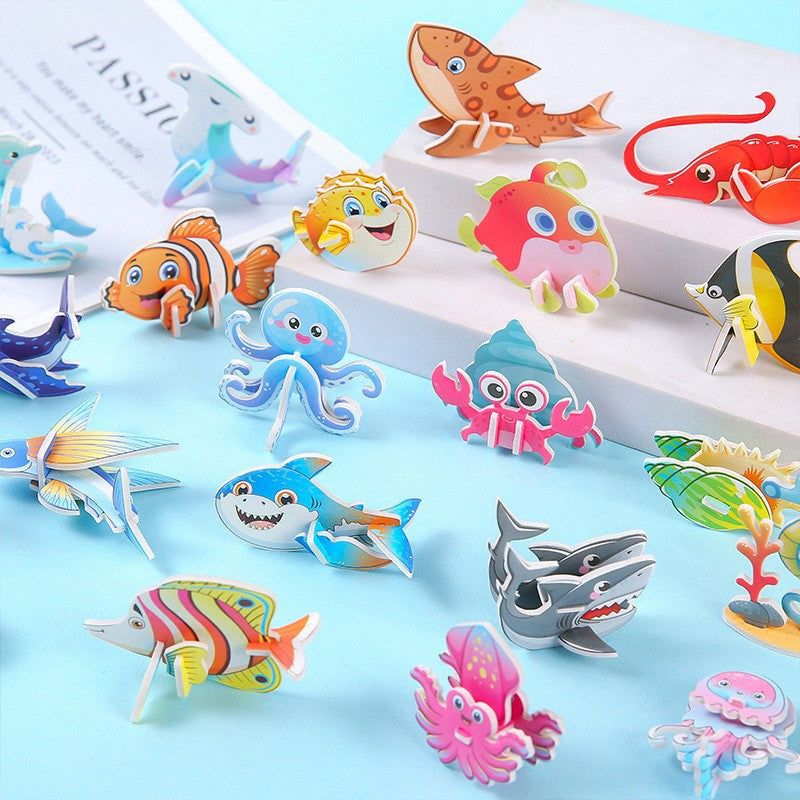 🦋 3D Kreativa Djurpusse