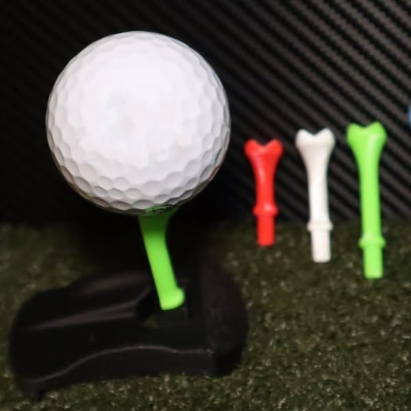 Turf Base V3 - Turf-tee för konstgräs --- Innehåller förskurna tees i olika storlekar (flerpack