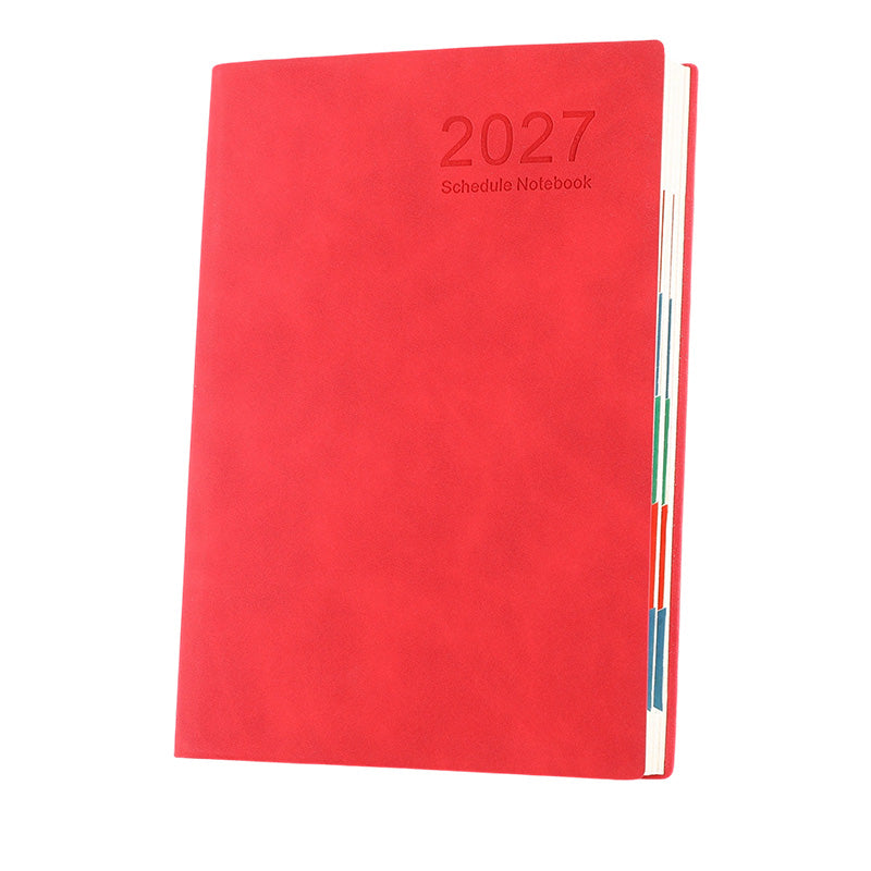 2027 Minimalistisk Daglig Planner Anteckningsbok