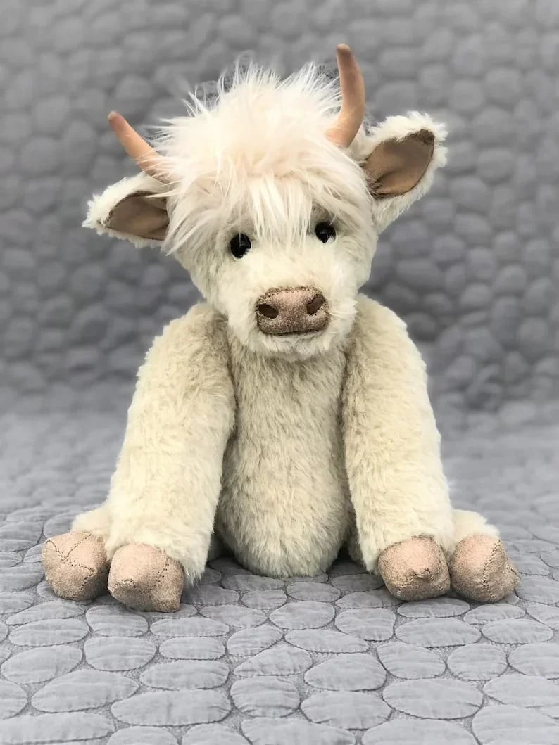 🐏Skotsk handgjord Highland cattl