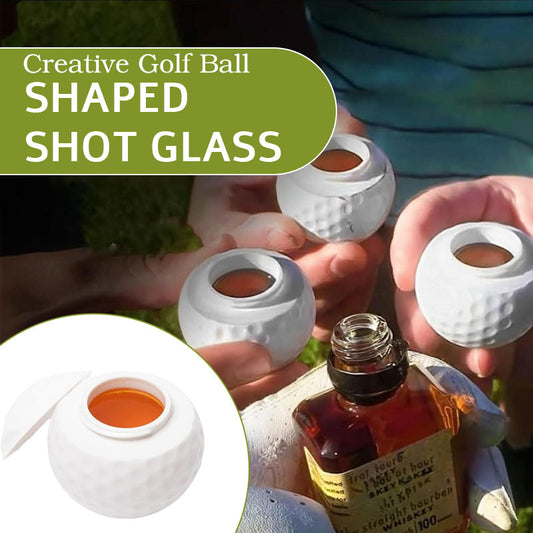 Kreativt Golfbollformat Snapsglas/Creative Golf Ball Shaped Shot Glass