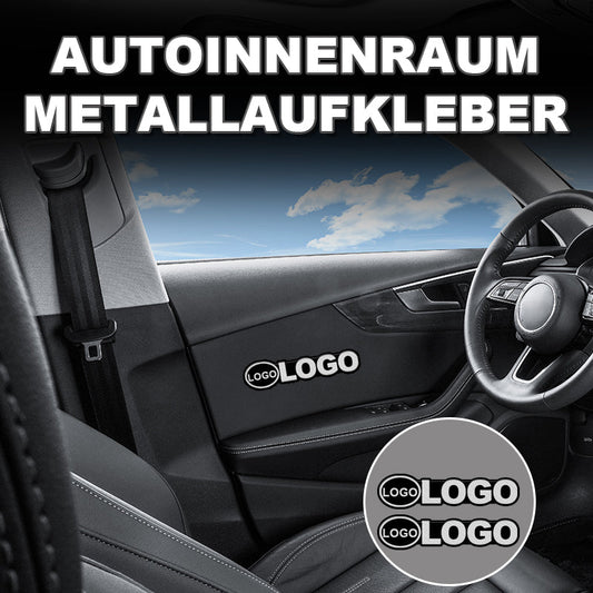 Kfz-Innenraum 3D Metallakzente (4 Stück)