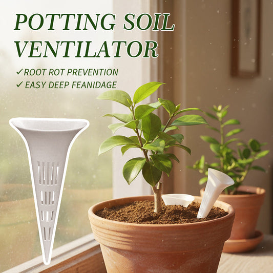 Ventilator för planteringsjor