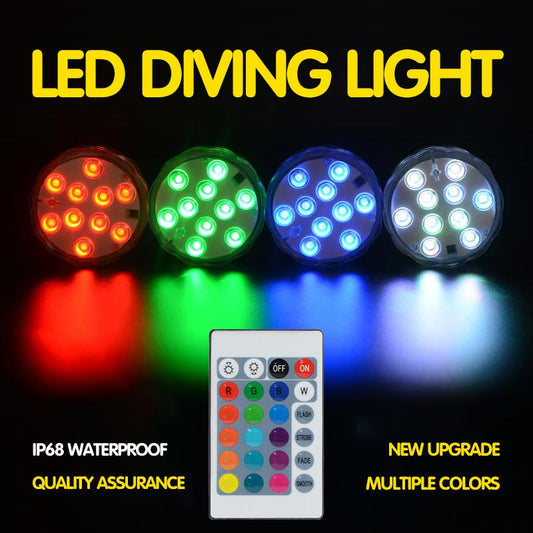 LED-dyklamp