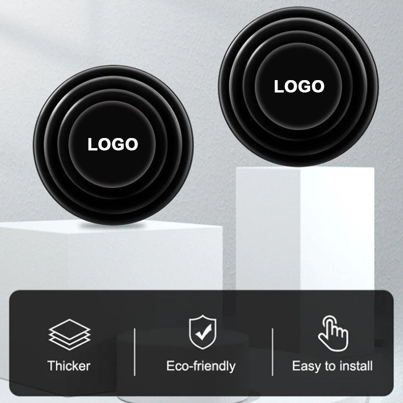 Auto-Logo Tür Schock Aufkleber Stille Dichtung Kissen Stoßdämpfende Dichtung