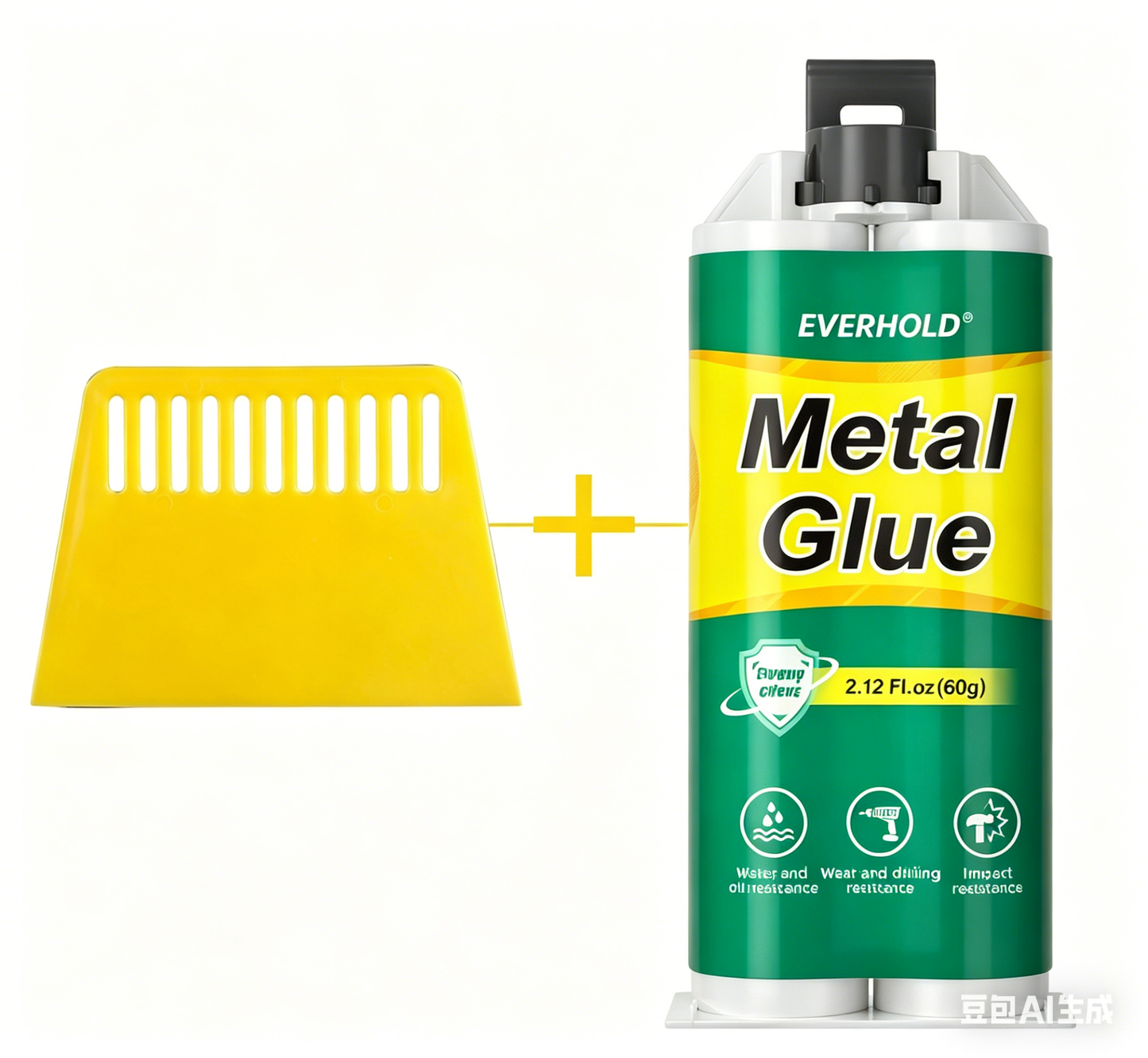 🔥Köp 2, få 1 gratis🎁Höghållfast AB-lim för metallreparatione