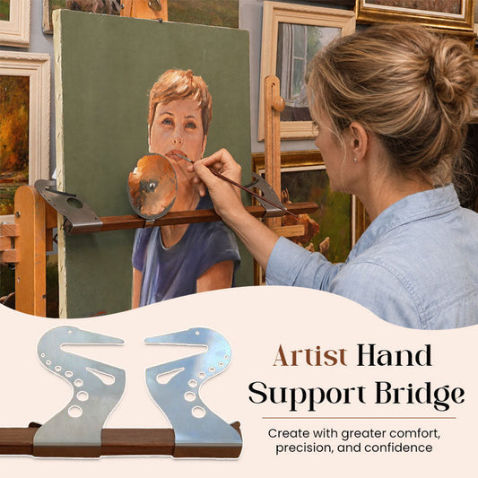 🎨 Stödbro för konstnärens han