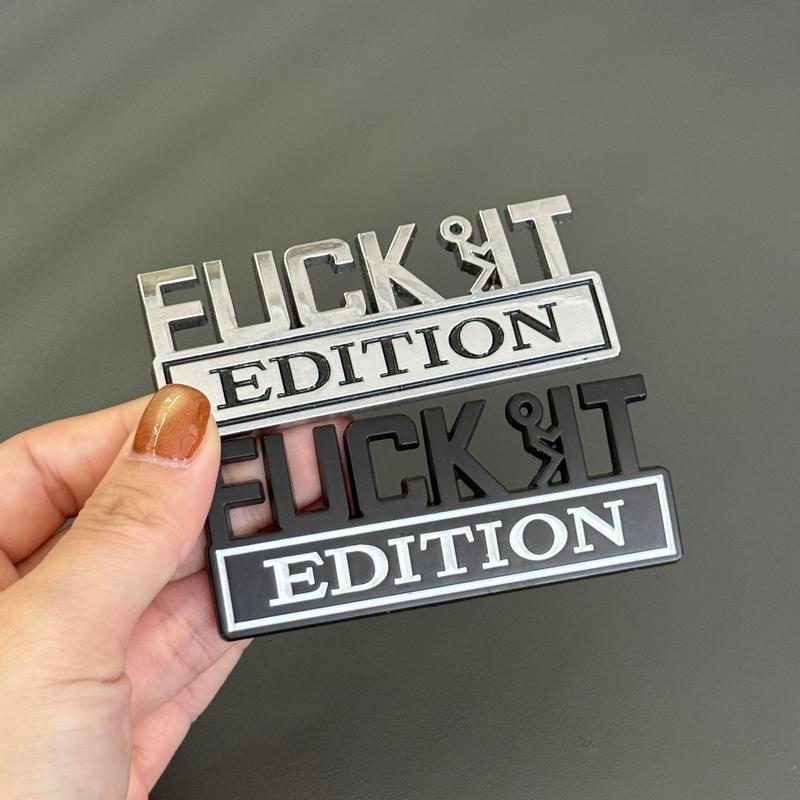 🚗💨 F*CK IT Edition-emble