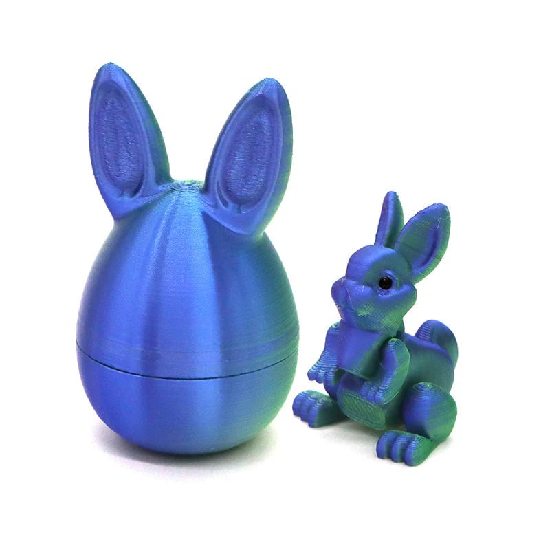 Påskprydnadsägg – Artikulerad kanin för samlare 🎁🌷 [Julspecial