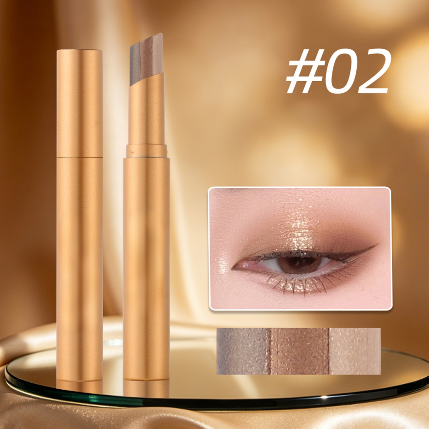 ✨3 Shade Cream Eyeshadow Stick | Smidig och lätt att blanda u