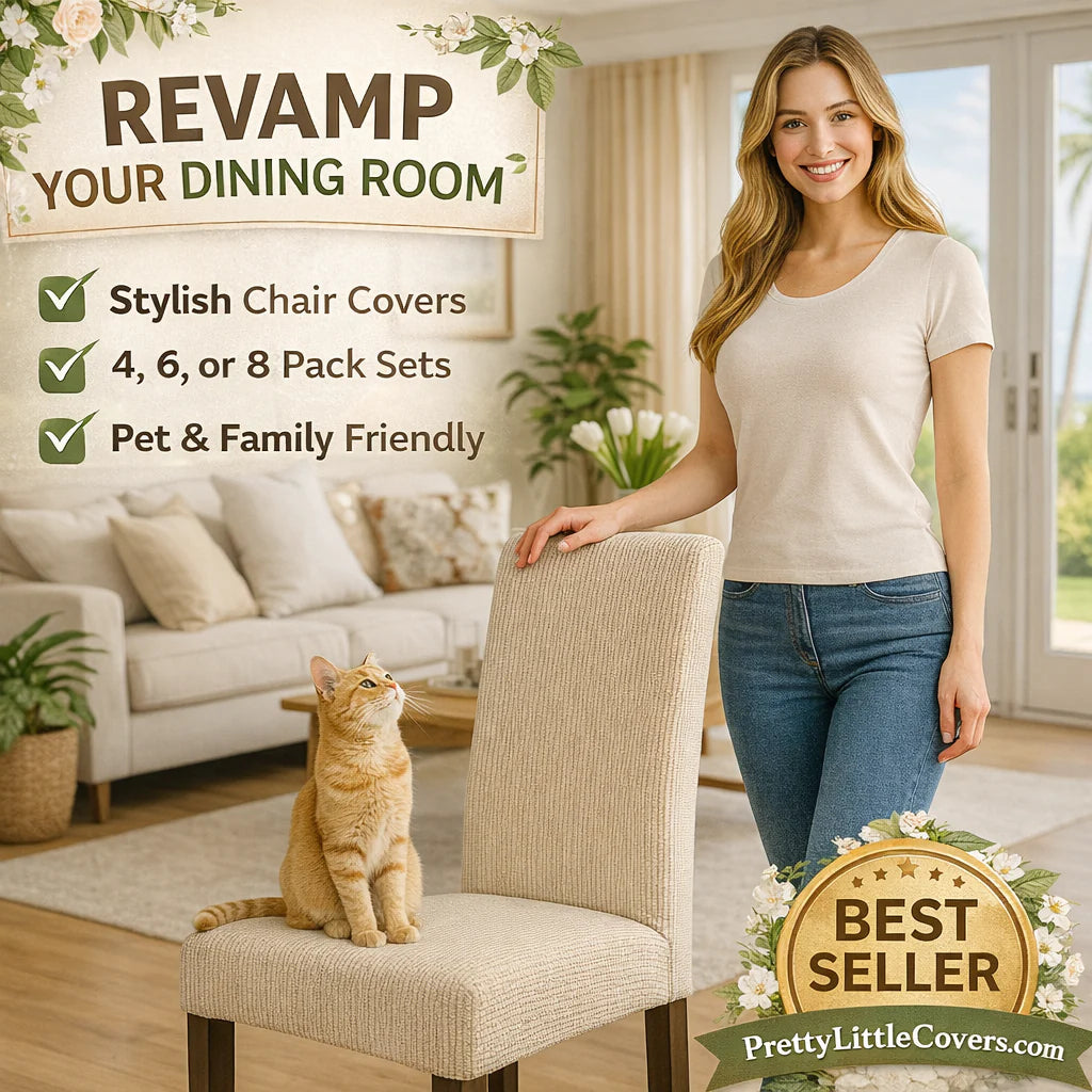 Stolsöverdrag – ge en gammal stol ett nytt och fräscht utseende direkt!