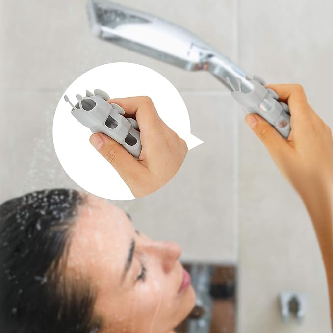 Silikonhållare för duschhuvud