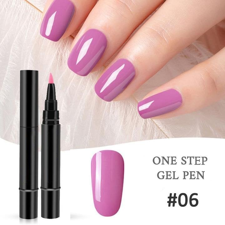 💅 Tidsbegränsat erbjudande✨ Gel-nagellackpenna för enklare applicering🎨 Gratis minilampa för UV-torkning