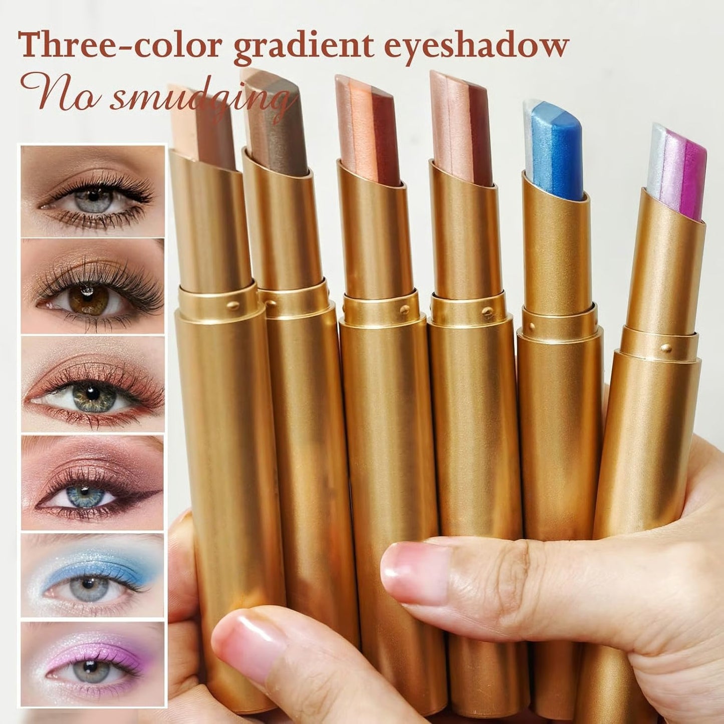 ✨3 Shade Cream Eyeshadow Stick | Smidig och lätt att blanda u