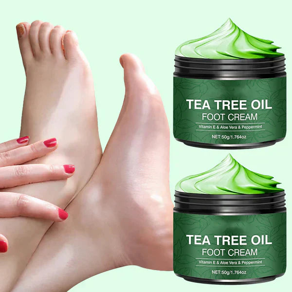 🥳REA 2026🥳💞Över 50 000 sålda!✨ 💝Lugnande fotkräm med aloe vera och tea tree