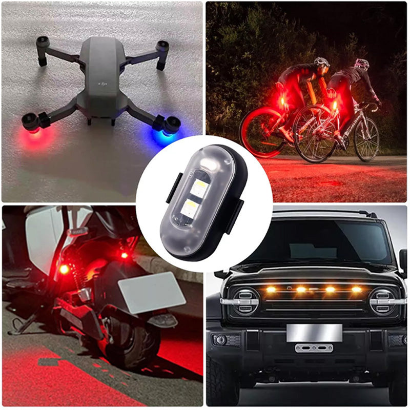 8 Färger Trådlösa LED-lampor med Fjärrkontroll