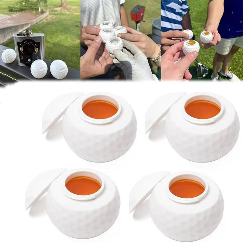Kreativt Golfbollformat Snapsglas/Creative Golf Ball Shaped Shot Glass