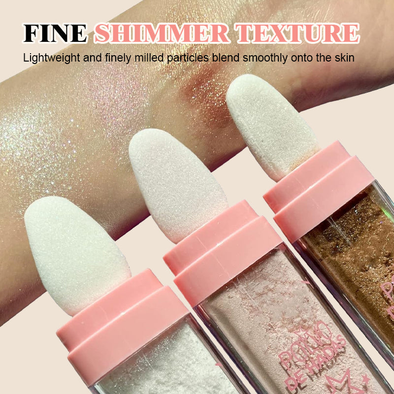 Glödgande puder för highlighter