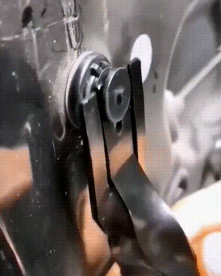 Tång för plastnitar