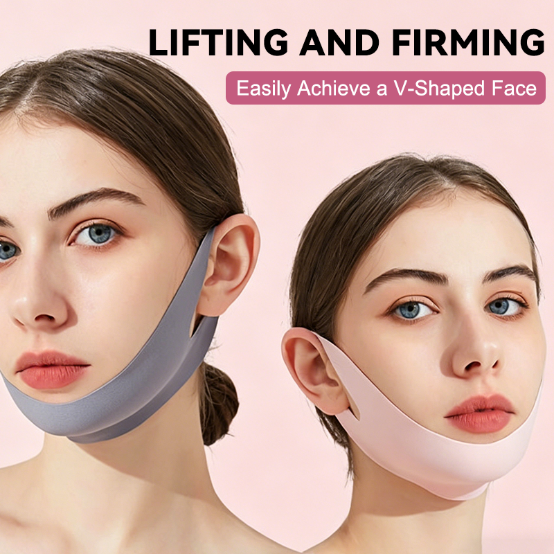 Ansiktsformande mask med öronbygel