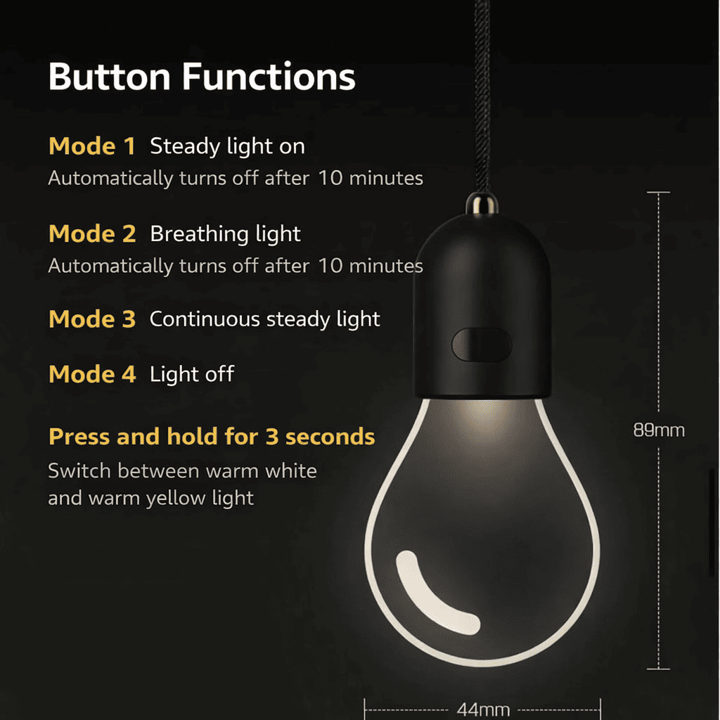 LumiBulb Bilcharm 💡 Lys upp din körnin