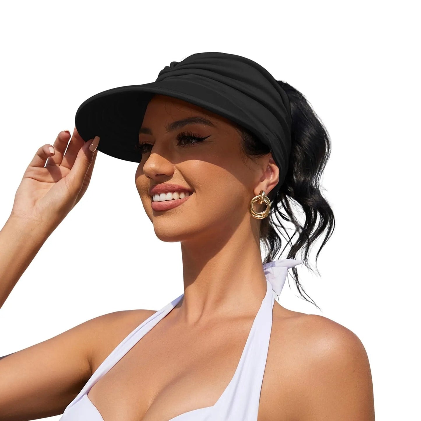 Sista dagen med 50% rabatt – damms solhatt med UV-skydd UPF 50+