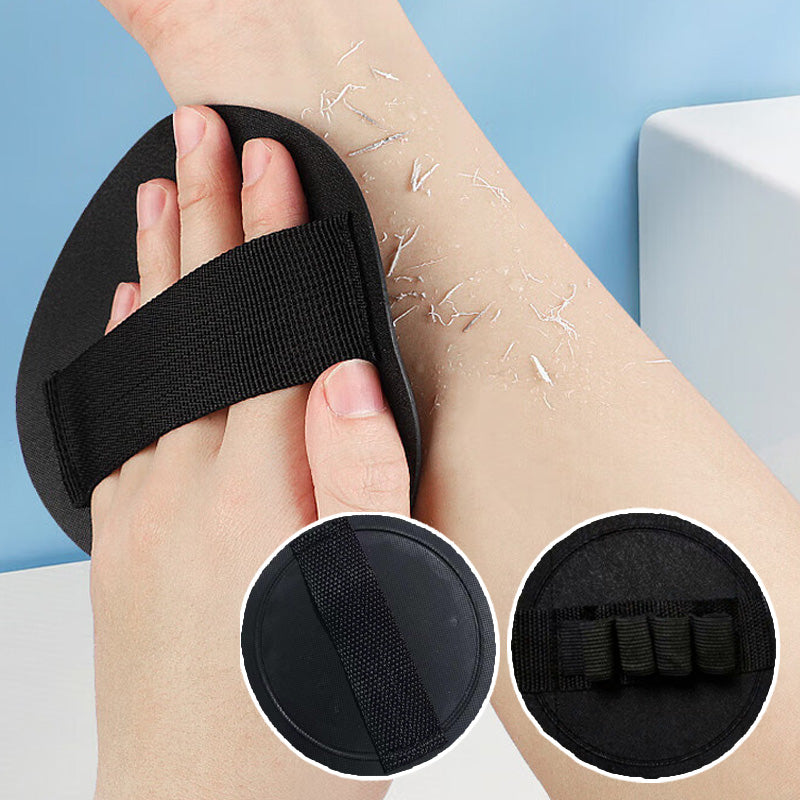 🚿🧽 Mjuk badborste av gummi – Skonsam och effektiv, avlägsnar döda hudceller och rengör alla hudtyper