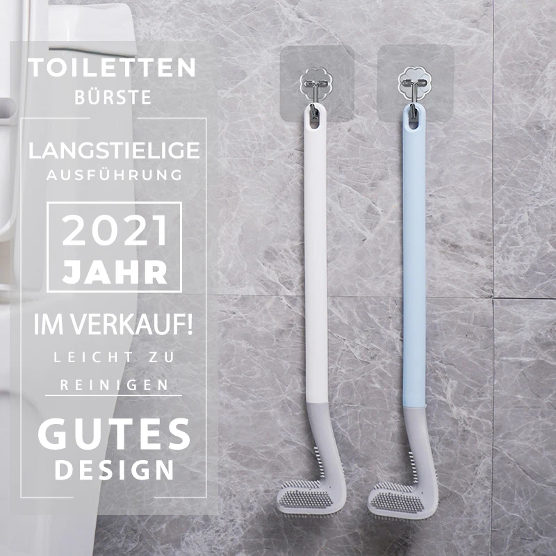 ✨2021 Neu✨ Golfbürstenkopf Toilettenbürste mit Körbchen