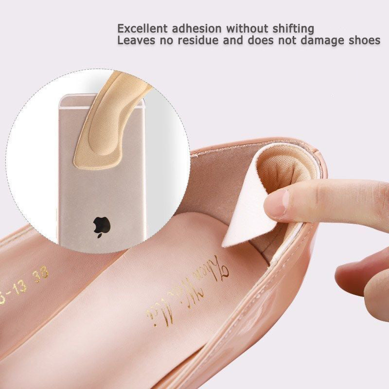 4D Anti-Blister Heel Grips - Stoppa halka och skav (8 st)