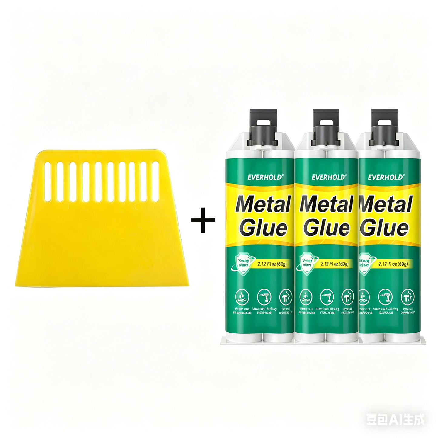 🔥Köp 2, få 1 gratis🎁Höghållfast AB-lim för metallreparatione
