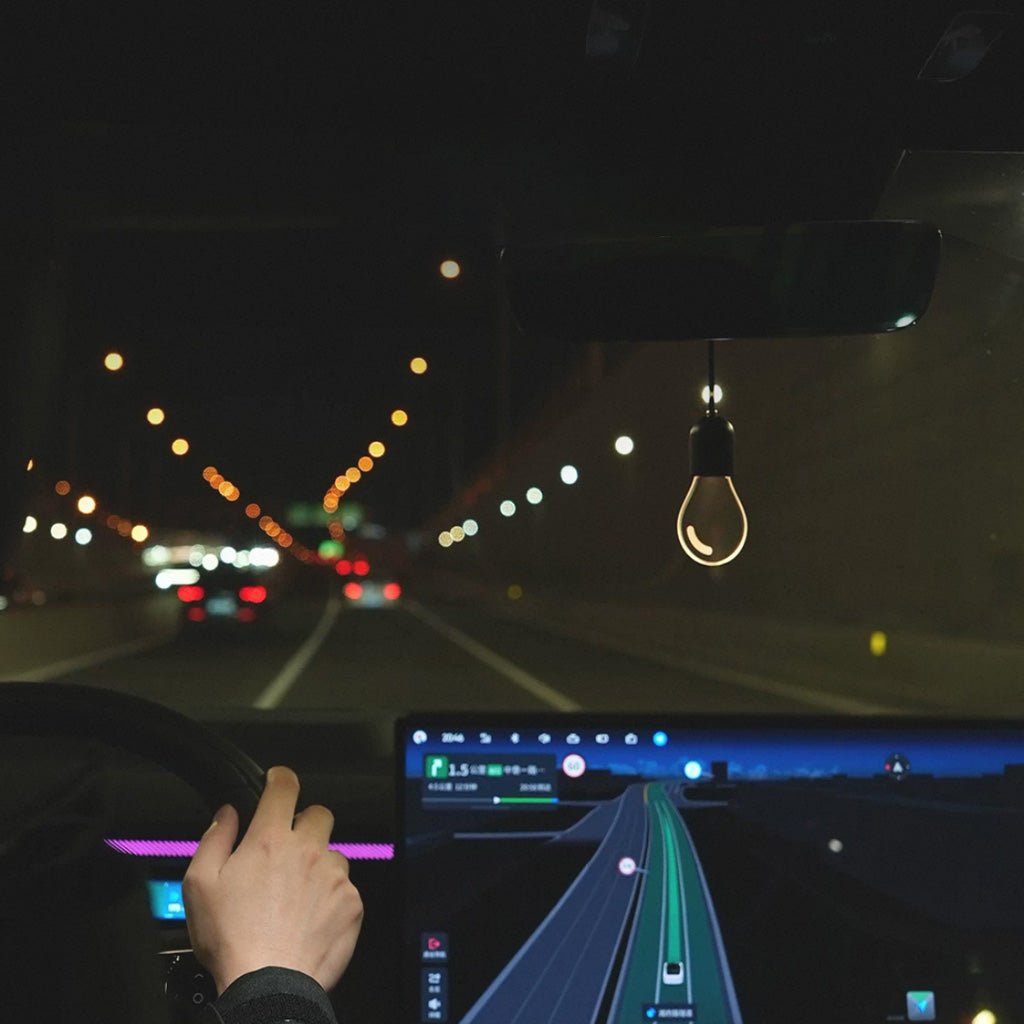 LumiBulb Bilcharm 💡 Lys upp din körnin