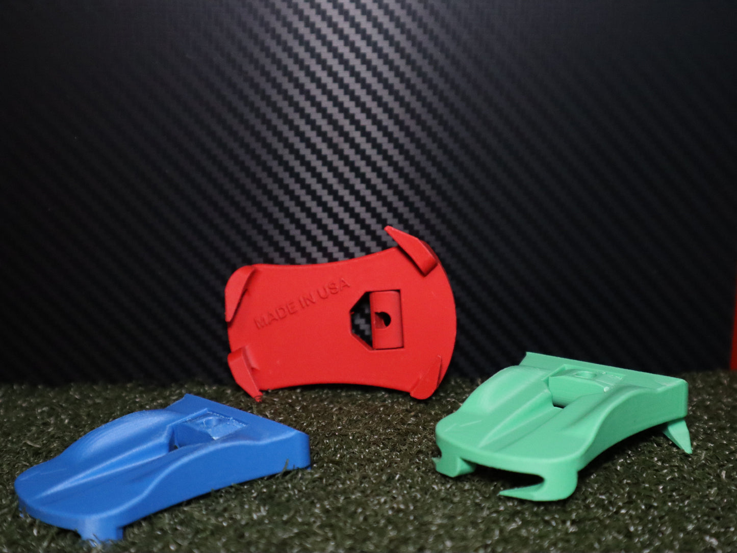 Turf Base V3 - Turf-tee för konstgräs --- Innehåller förskurna tees i olika storlekar (flerpack