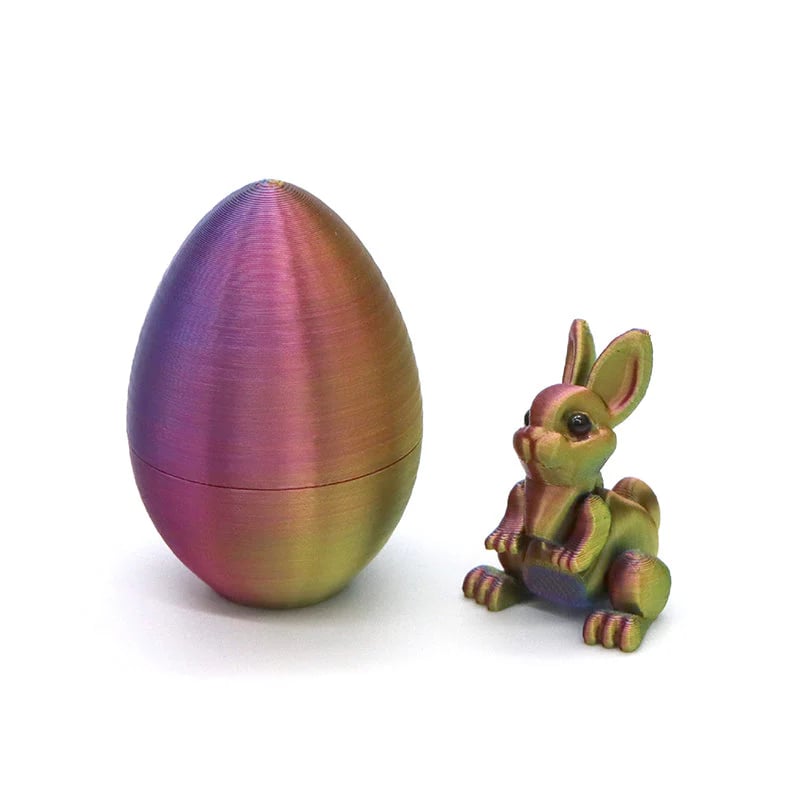 Påskprydnadsägg – Artikulerad kanin för samlare 🎁🌷 [Julspecial