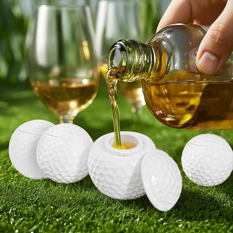 Kreativt Golfbollformat Snapsglas/Creative Golf Ball Shaped Shot Glass