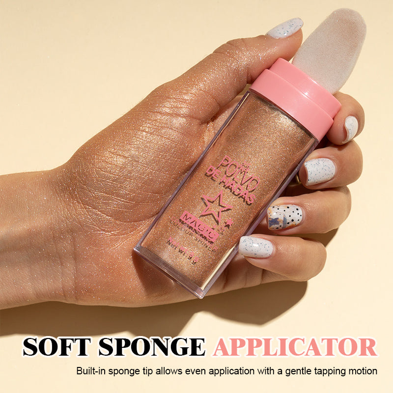 Glödgande puder för highlighter