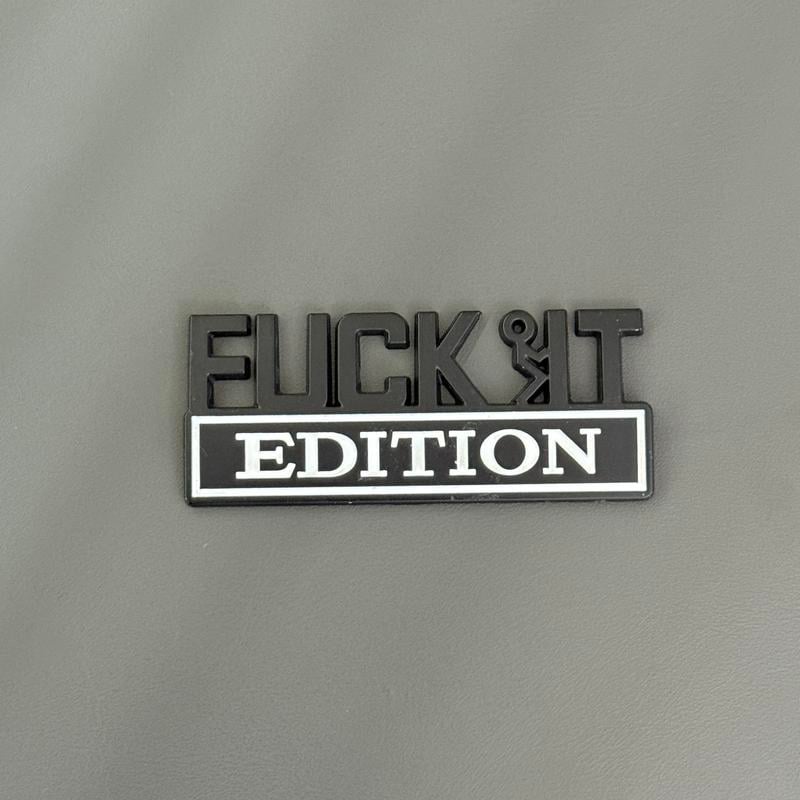 🚗💨 F*CK IT Edition-emble
