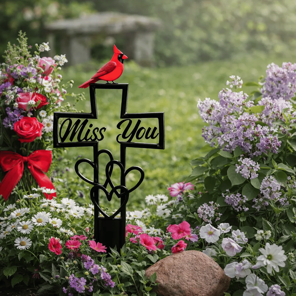 🐦Sista dagen med rea – Metallminnesplakett för kyrkogård✝️